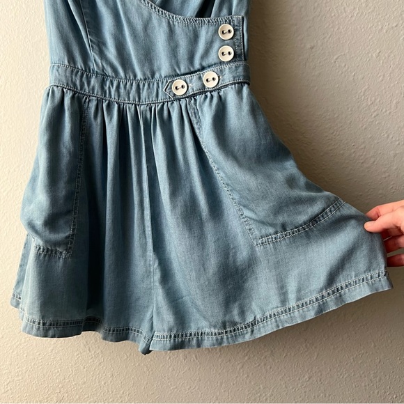 Urban Outfitters Denim Overall Romper, size S - Picture 7 of 9